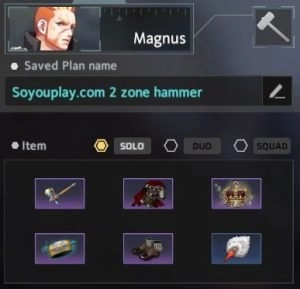 easy magnus build hammer